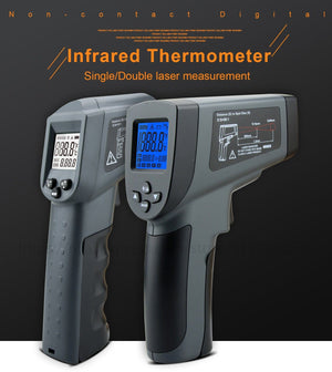 Planet Gates Kaemeasu Digital Infrared Thermometer -50~1600 Measuring Range,Non-Contact, Safety,Cooking,Industrial Electronic Thermometer Gun
