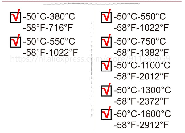 Planet Gates Kaemeasu Digital Infrared Thermometer -50~1600 Measuring Range,Non-Contact, Safety,Cooking,Industrial Electronic Thermometer Gun