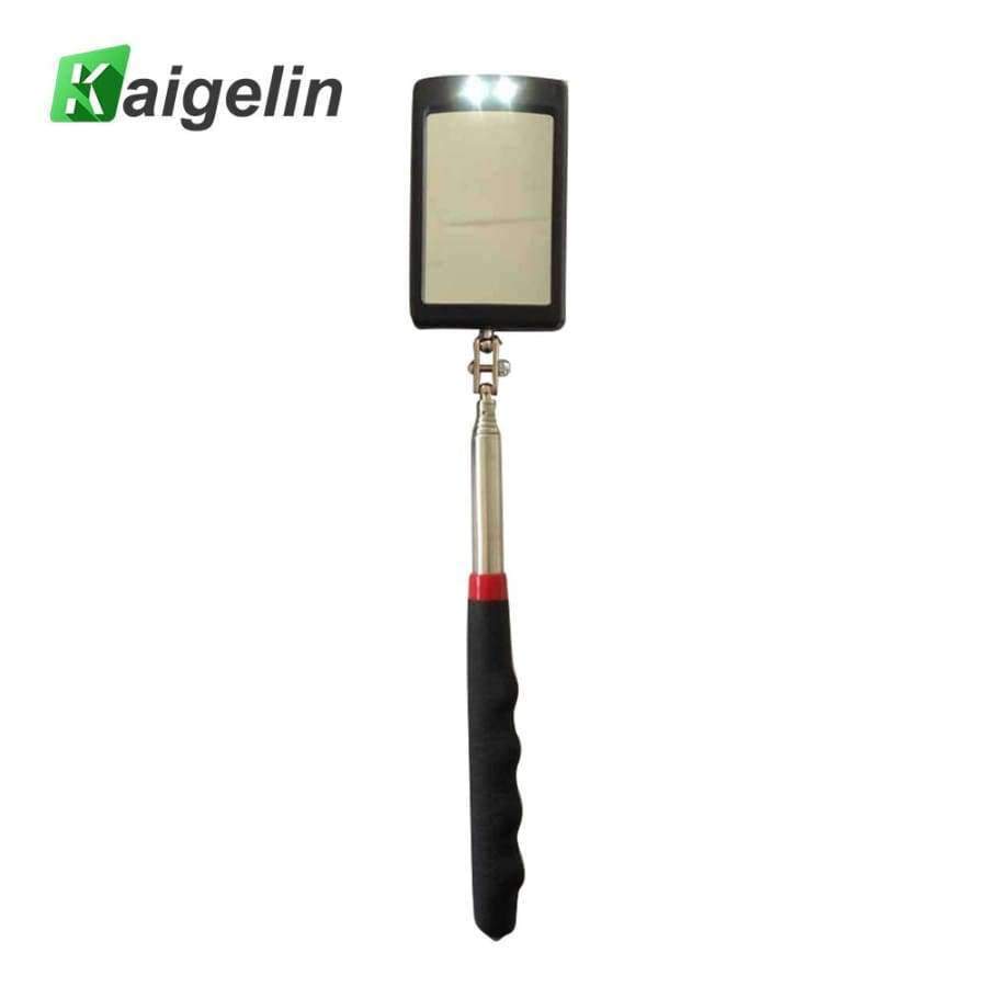 Planet Gates Kaigelin LED Work Light Inspection Mirror Extending Car Chassis Angle View Automotive Telescopic Detection Tool For Car Repair
