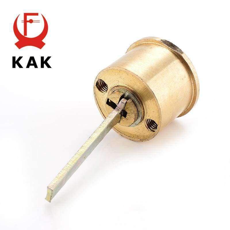 Planet Gates KAK Entrance Door Lock Cylinder Brass Copper Core With 6 Keys For Home Gate Furniture Hardware