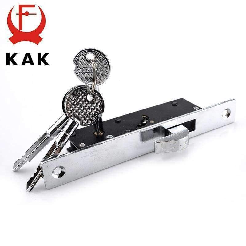 Planet Gates KAK Sliding Door Lock Zinc Alloy Window Locks Anti-Theft Safety Wood Gate Floor Lock With Cross Keys For Furniture Hardware