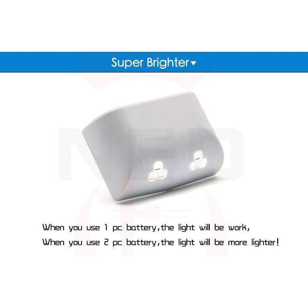 Planet Gates KAK Universal 0.25W Inner Hinge Six LED Sensor Light For Kitchen Bedroom Living Room Cabinet Cupboard Closet Wardrobe Hardware