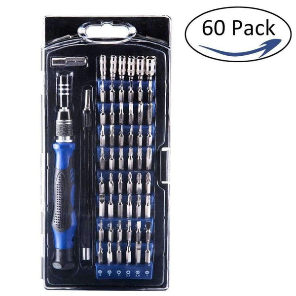 Planet Gates KALAIDUN 60 in 1 Precision Screwdriver set Repair Tool Kit Magnetic Screwdriver hand tools Flexible Shaft for iPhone Tablet PC