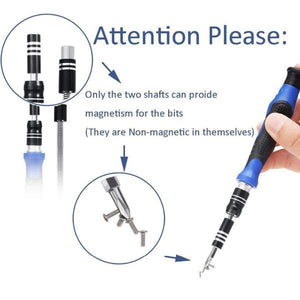Planet Gates KALAIDUN 60 in 1 Precision Screwdriver set Repair Tool Kit Magnetic Screwdriver hand tools Flexible Shaft for iPhone Tablet PC
