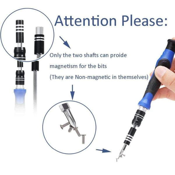 Planet Gates KALAIDUN 60 in 1 Precision Screwdriver set Repair Tool Kit Magnetic Screwdriver hand tools Flexible Shaft for iPhone Tablet PC