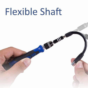 Kalaidun 60 In 1 Precision Screwdriver Set Repair Tool Kit Magnetic Screwdriver Hand Tools Flexible Shaft For Iphone Tablet Pc