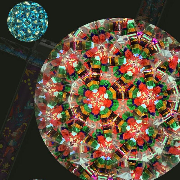Planet Gates Kaleidoscope Classic Toys Quicksand Glitter Wand Kaleidoscope Baby Toy Funny Light Shadow Science Educational Toys For Children