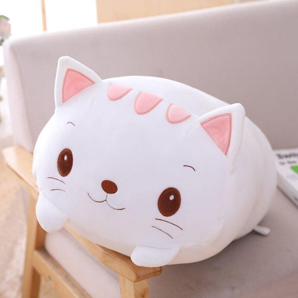 Kawaii 9 Styles Animal Cat Deer Hamster Elephant Plush Toy Soft Cartoon Panda Pig Bear Dinosaur Stuffed Doll Cartoon Pillow Gift