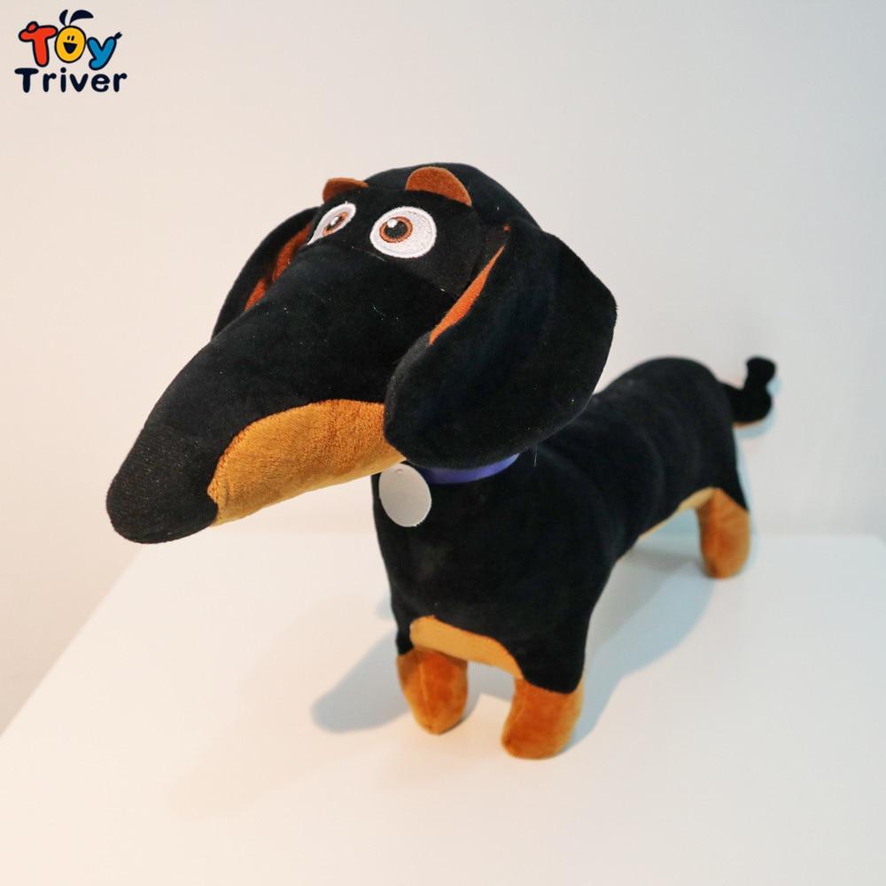 Planet Gates Kawaii Buddy Dog Dachshund Soft Plush Toys Stuffed Animals Doll Pet Puppy Baby Kids Children Boys Girls Birthday Gift Home Decor
