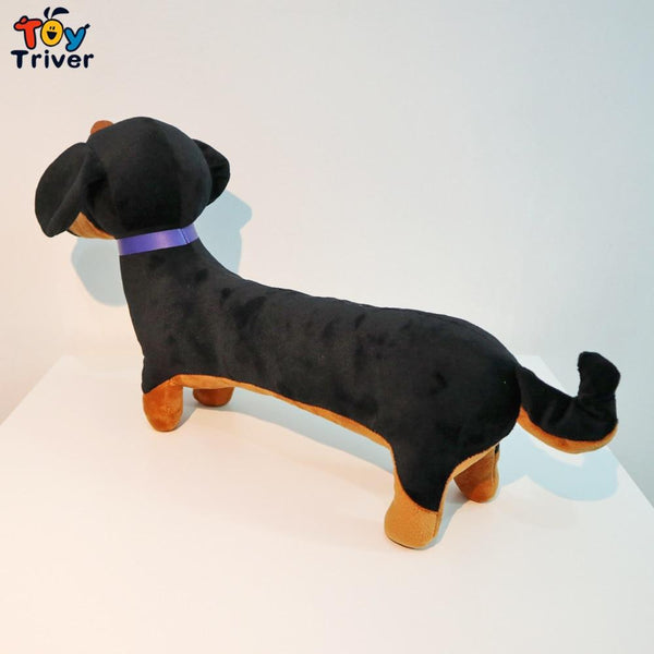 Planet Gates Kawaii Buddy Dog Dachshund Soft Plush Toys Stuffed Animals Doll Pet Puppy Baby Kids Children Boys Girls Birthday Gift Home Decor