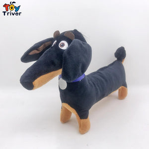 Planet Gates Kawaii Buddy Dog Dachshund Soft Plush Toys Stuffed Animals Doll Pet Puppy Baby Kids Children Boys Girls Birthday Gift Home Decor