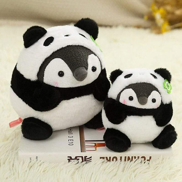 Kawaii Penguin Stuffed Plush Doll Pendant Cosplay Rabbit&Panda&Tiger Toy Baby Soft Animal Penguin Doll Kids Girl Birthday Gift
