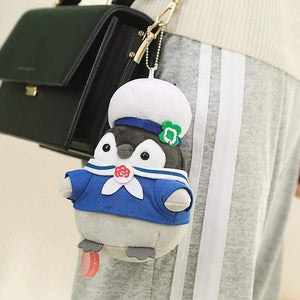Kawaii Penguin Stuffed Plush Doll Pendant Cosplay Rabbit&Panda&Tiger Toy Baby Soft Animal Penguin Doll Kids Girl Birthday Gift