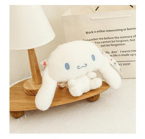 Planet Gates KAWAII Sanriod Anime cartoon Series Cinnamorol soft  plush toy Messenger Bag pocket money Bag Cosmetic bag Baby Boy girl Gift