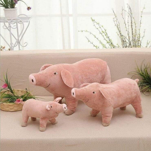 Kawaii Simulated Sow Piggy Doll Plush Toys Soft Stuffed Animal Doll Hold Pillow For Girls Gift Children Birthday Brinquedos Gift