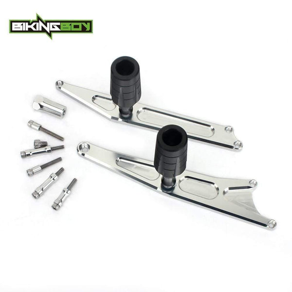 Planet Gates Kawasaki Ninja 250R 250 R 2008 2009 2010 2011 2012 08-12 Full Set Frame Sliders Crash Protector Pads