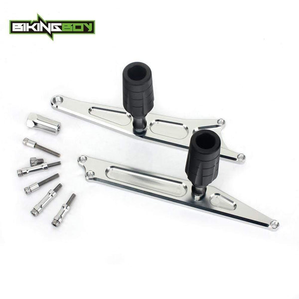 Planet Gates Kawasaki Ninja 250R 250 R 2008 2009 2010 2011 2012 08-12 Full Set Frame Sliders Crash Protector Pads