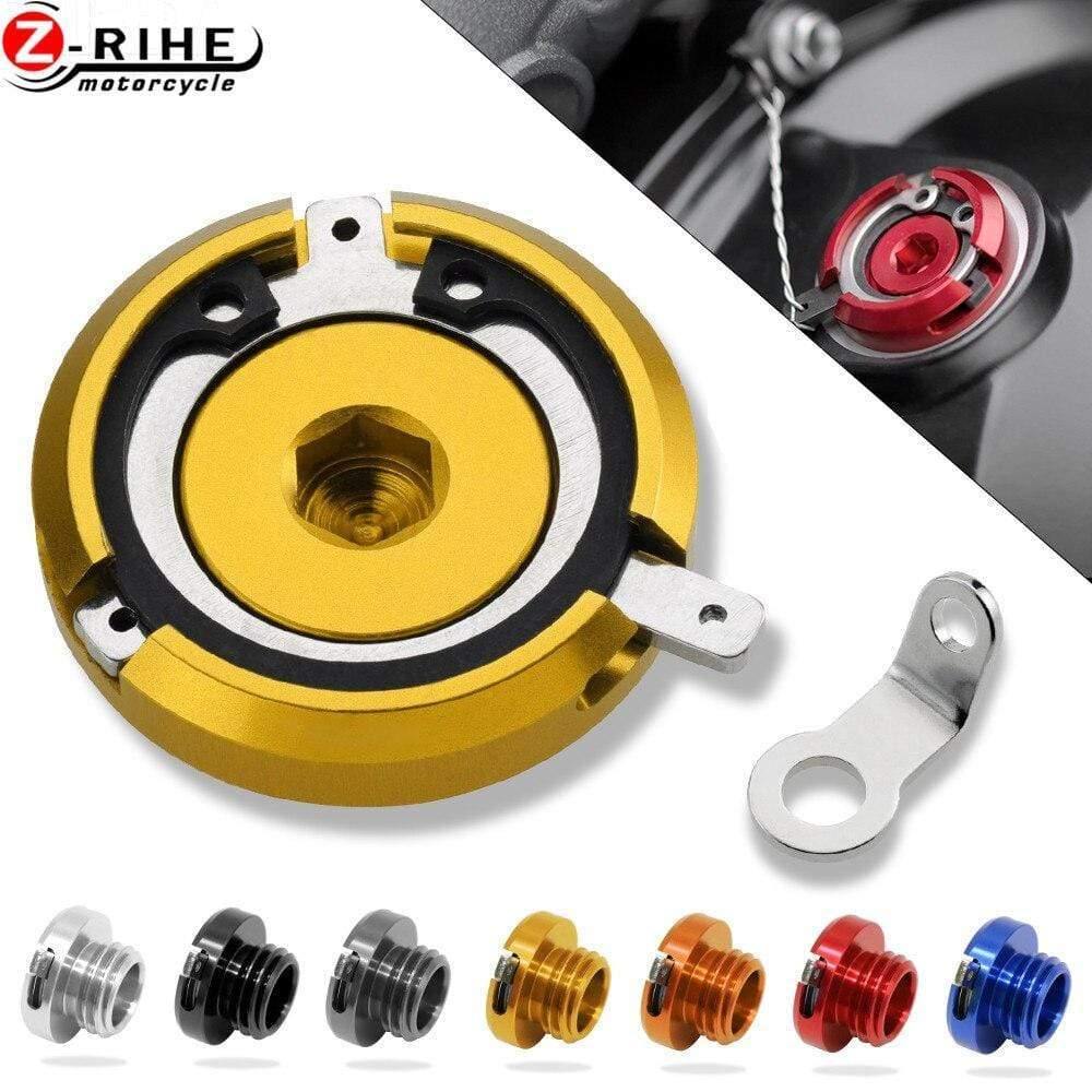 KAWASAKI Z900 2017 Z1000+SX 2010 2011 2012 2013 Motorcycle Parts M20*2.5 red Engine Oil Filler Cap CNC Filler Cover Screw