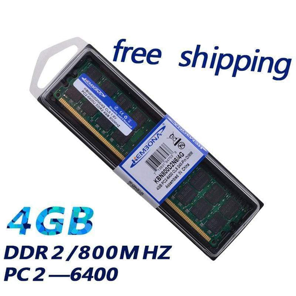 Planet Gates KBN800D2N6/4G PC2-6400 LONG-DIMM PC DESKTOP DDR2 4GB 4G 4Bits Memory Ram Memoria for A-M-D Desktop PC