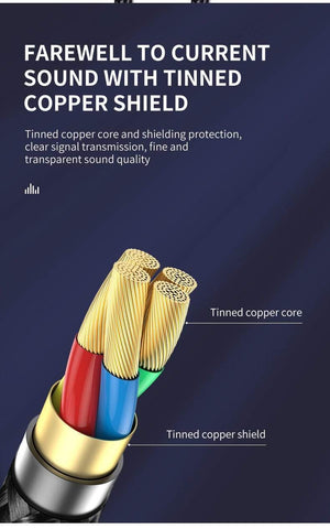 Planet Gates Kebiss AUX Cable Jack 3.5mm Audio Cable 3.5 mm Jack Speaker Cable for JBL Headphones Car Xiaomi redmi 5 plus Oneplus 5t AUX Cord