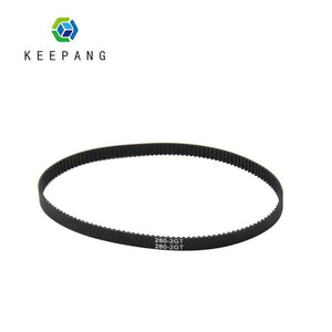 Planet Gates Kee Pang GT2 Closed Loop Timing Belt Rubber 2GT 6mm 3D Printers Parts 200 280 400  852 mm Synchronous Belts Part
