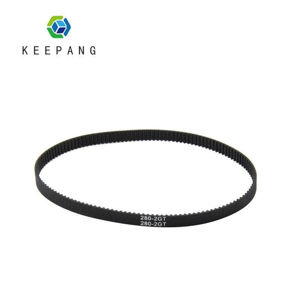 Planet Gates Kee Pang GT2 Closed Loop Timing Belt Rubber 2GT 6mm 3D Printers Parts 200 280 400  852 mm Synchronous Belts Part