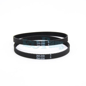 Planet Gates Kee Pang GT2 Closed Loop Timing Belt Rubber 2GT 6mm 3D Printers Parts 200 280 400  852 mm Synchronous Belts Part