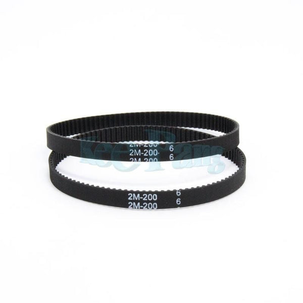 Planet Gates Kee Pang GT2 Closed Loop Timing Belt Rubber 2GT 6mm 3D Printers Parts 200 280 400  852 mm Synchronous Belts Part