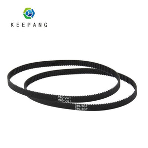 Planet Gates Kee Pang GT2 Closed Loop Timing Belt Rubber 2GT 6mm 3D Printers Parts 200 280 400  852 mm Synchronous Belts Part