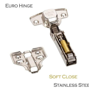 KeenKee Cabinet Cupboard Etc Furniture  Door Hinges Stainless Steel Hydrolic Pump Soft Close Heavy Duty Euro Hinge