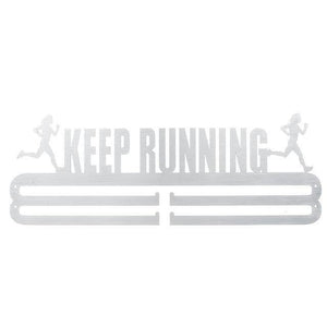 Planet Gates KEEP RUNNING / China Durable Stainless Steel Medal Hanger Medal Holder Display Rack Running Swim Gymnastics Marathons Sport Medal Gift Decoration