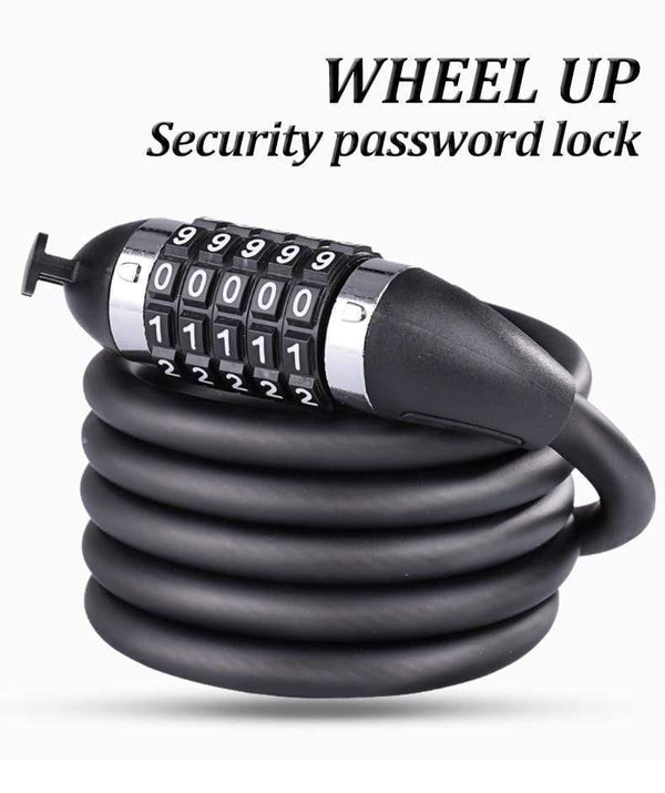 Planet Gates key 1.2m Bicycle Lock 1.2m 1.8m Road Mountain Bike Black Folding Cable Locks cycle lucchetto bici antivol velo MTB Key Code Bicycle Lock