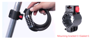 Planet Gates key 1.2m Bicycle Lock 1.2m 1.8m Road Mountain Bike Black Folding Cable Locks cycle lucchetto bici antivol velo MTB Key Code Bicycle Lock