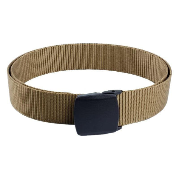 Planet Gates Keychain Military nylon metal button Oyster mouth shape Paste belts Cool alloy buckle men eagle belt