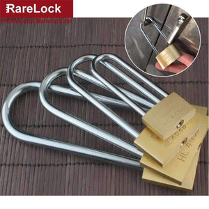 Planet Gates Keyed Alike A 30mm Rarelock Christmas Supplies Long Handle Brass Padlock with Keys for Gate Door Cabinet Women Bag Shop Door Hardware DIY i