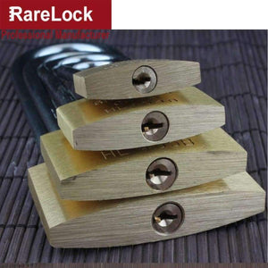Planet Gates Keyed Alike A 30mm Rarelock Christmas Supplies Long Handle Brass Padlock with Keys for Gate Door Cabinet Women Bag Shop Door Hardware DIY i