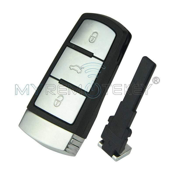 Planet Gates Keyless smart car key for VW Volkswagen Magotan Passat CC 2005 2006 2007 2008 2009 2010 433Mhz 3C0 959 752BA 3 button remtekey