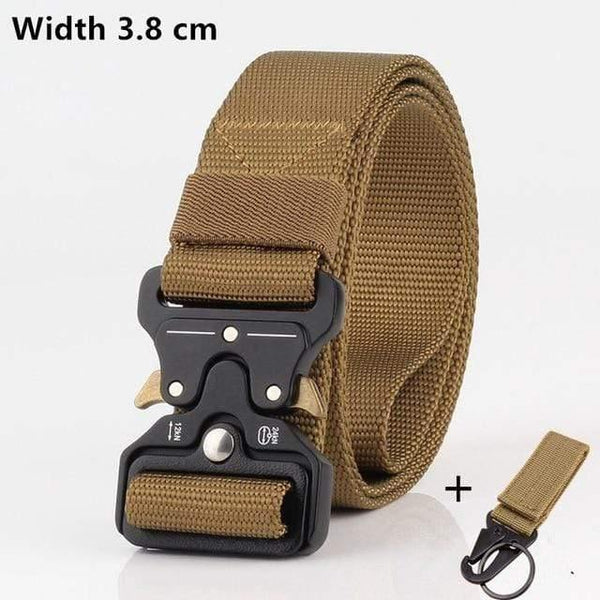 125-140long Big Size Belt Male Tactical Military Canvas Belt Outdoor Tactical Belt Men's Military Nylon Belts Army