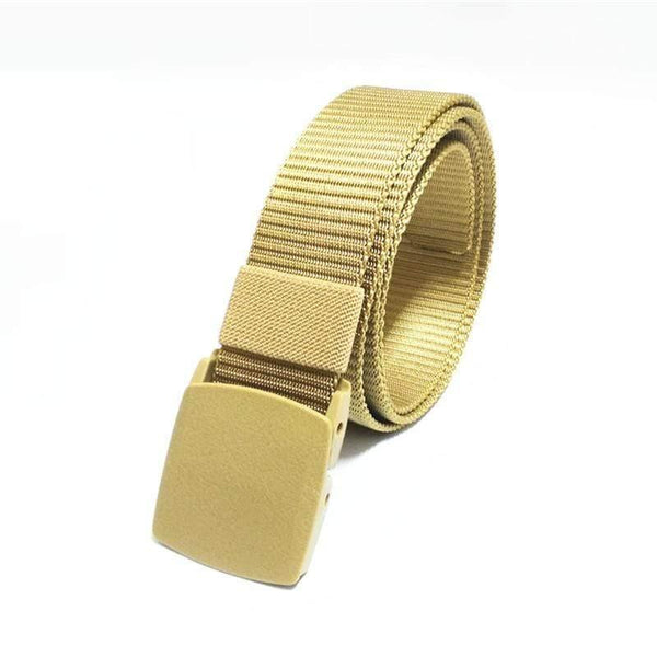 Fashion Belt Canvas Casual Wild Woven Belt Canvas Belt Men And Women Belt Youth Without Metal Automatic Buckle Student