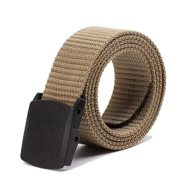Military Men Belt Woman Army Belt Tactical Wide Waist Belts Plastic Buckle Light Weight Black Belt Nylon Travel 120cm 130cm