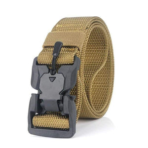 Military Equipment Combat Tactical Belt For Men US Army Training Nylon Magnetic Buckle Waist Belt Outdoor Hunting Belt