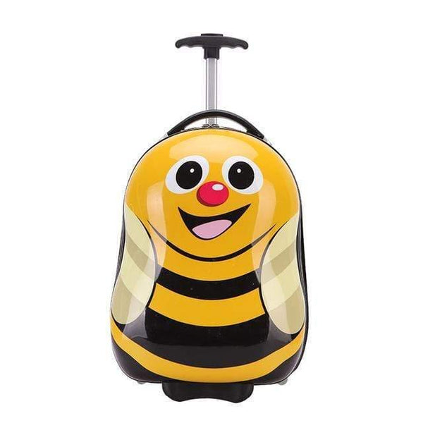 Planet Gates Khaki / 16" Luggage Rase Cartoon Boy Girl Travel 16inches Students Trolley Wheeled bag Case Cute Children Boarding The Chassis Gift