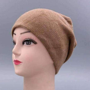 Planet Gates khaki 2018 Women's Winter Hat Knitted 100%Wool Beanie Female Fashion Skullies Casual Outdoor Mask Ski Caps Warm Hats For Girls