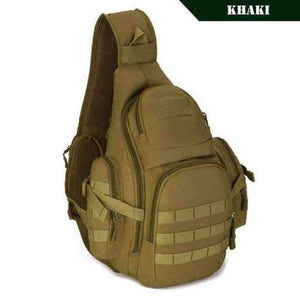 Planet Gates Khaki / 20L / Russian Federation 20-35L Tactical Sling Bag, 14" Laptop Waterproof Molle Military Backpack, Camping Hiking Hunting Sport Bag