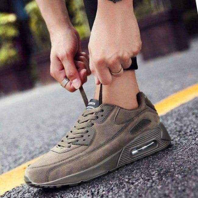 Planet Gates black / 41 BACKCAMEL 2018 Spring Autumn Outdoor Leather Mens Shoes Breathable Increased Air Cushion Footwear Black Leisure Vulcanized Shoes