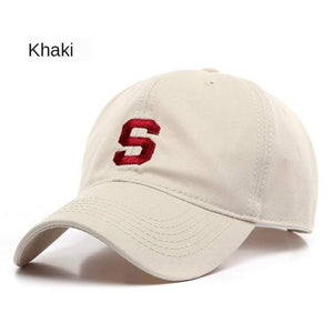 Planet Gates Khaki / Adjustable Baseball Cap for Women Men Summer Casual Visor Hats Snapback Cap Letters S Embroidered Outdoor Sports Hat Unisex