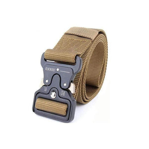 Nylon Tactical Belt Army Belt Men Outdoor Training Belts Black High Quality Easy Unlock Metal Military Buckle Belt