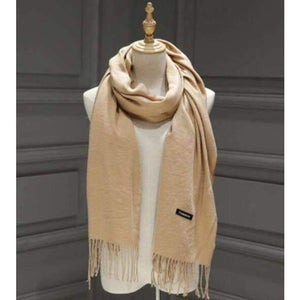Planet Gates khaki Female Male Canada Wool Cashmere Scarf Pashmina Tassels Women Wrap Warm Luxury Brand Scarf Unisex Men SCARF