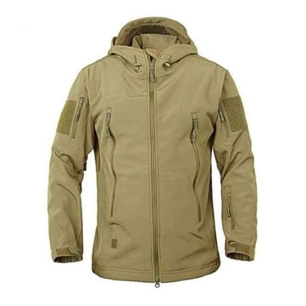 Planet Gates Khaki green / XS Army Camouflage Coat Military Jacket Waterproof Windbreaker Raincoat Hunt Clothes Army  Men Outerwear Jackets And Coats