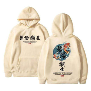 Planet Gates Khaki / L Streetwear Chinese characters Men Hoodies Sweatshirts Fashion Autumn Hip Hop Black Hoodie Erkek sweatshirt